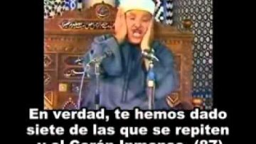 Corán- Cap 15 (Al-Hiyr) 88-99; Recitador Abdul Basit M. A.