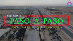 Paso a paso hacia Karbalá, Arbaín 2019. Tercera parte (Sheij Mohsen Rabbani)