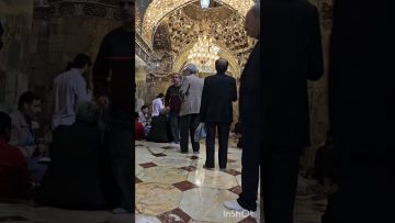 En el santuario de Fatima masuma (P) Ayatollah Mohsen Rabbani