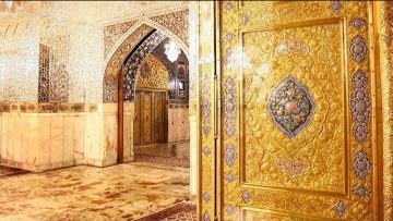 Visitamos el Santuario del Imam Rida (P) y besamos la tumba | Ayatollah Rabbani