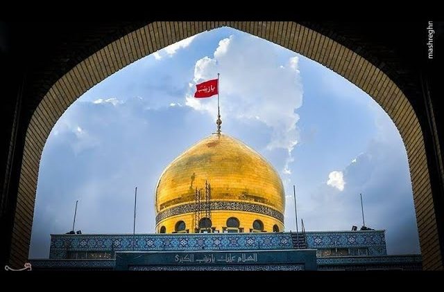 Arte y belleza; Complejo cultural del Imam Rida (P) lleno de gente en el nacimieno de Santa Zainab