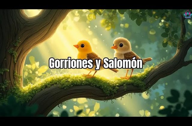 La historia maravillosa del Profeta Salomón y los dos gorriones