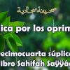 Súplica por los oprimidos – Decimocuarta súplica del libro Sahifah Saÿÿâdíah – دعاء الرابعة عشرة