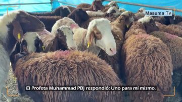 Eid al-Adha (en árabe: عيد الأضحى, en español: Fiesta del Sacrificio)