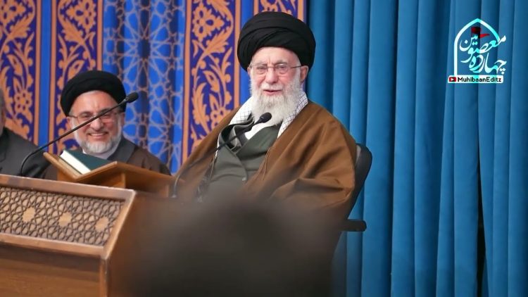 La belleza del Corán y el amor por el Imam Husáin (P) en presencia del mártir Imam Jameneí